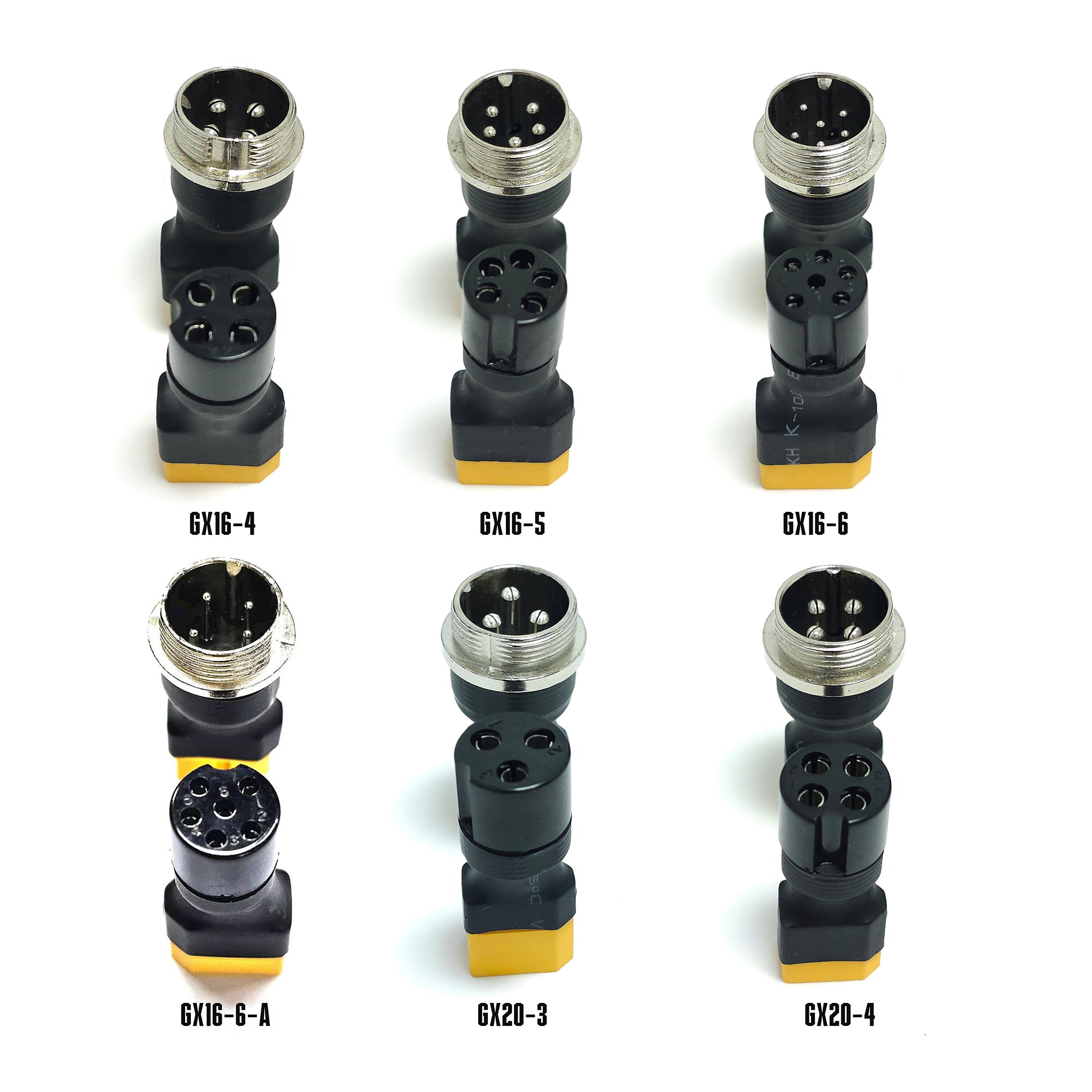 GX-XT60 Adapters (2 x XT60 Male) For Fast Chargers