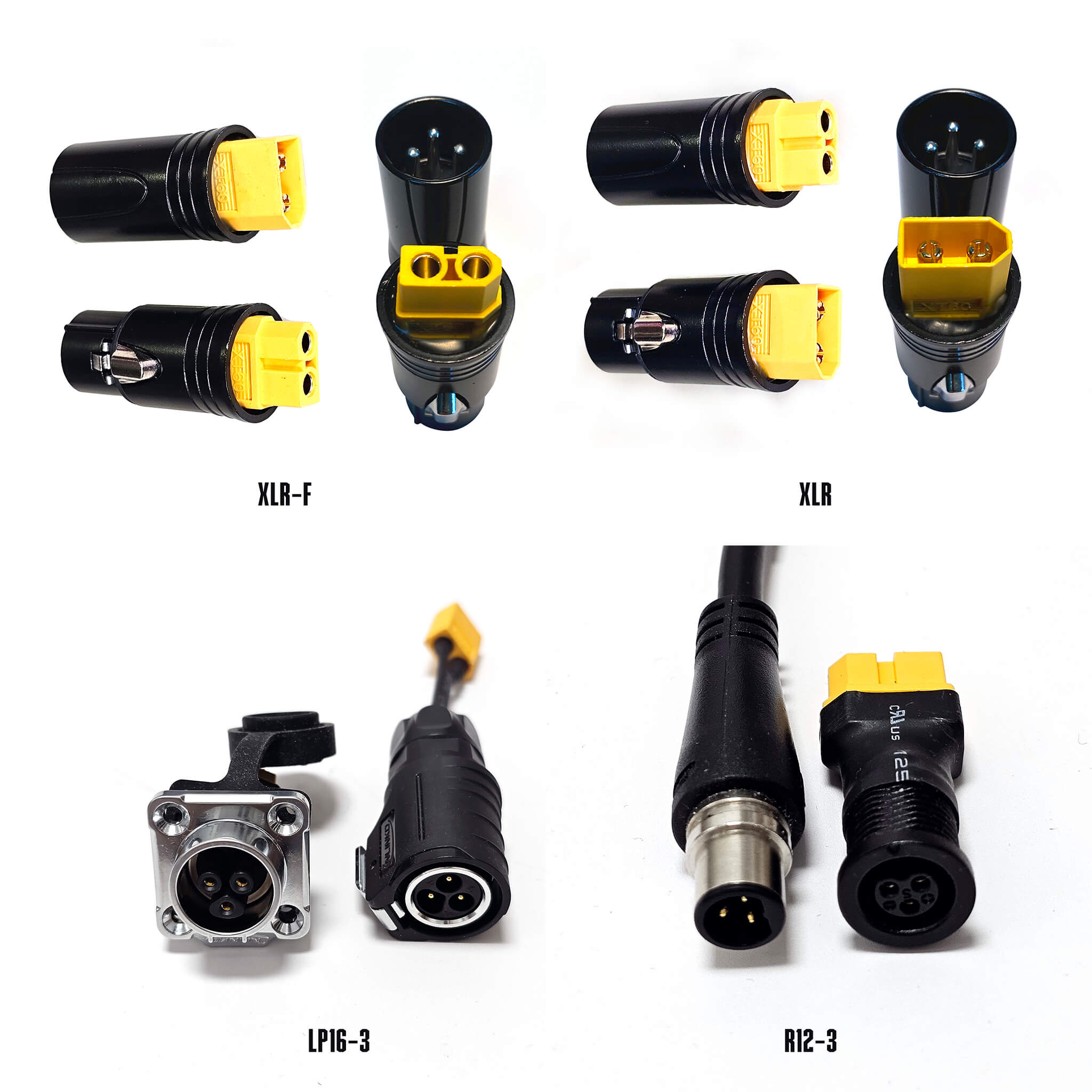 Adaptateurs GX-XT60 (une paire)